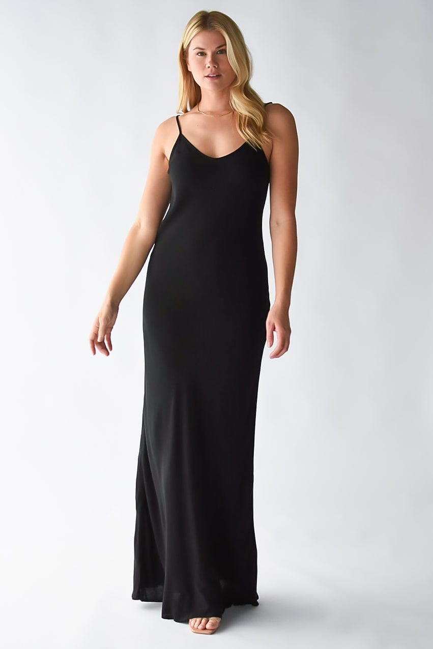 Goldyn Maxi Slip Dress Black | Wild Dove Boutique | San Diego, CA M/L / Black Goldyn Maxi Slip Dress Black | Wild Dove Boutique | San Diego, CA M/L / Black