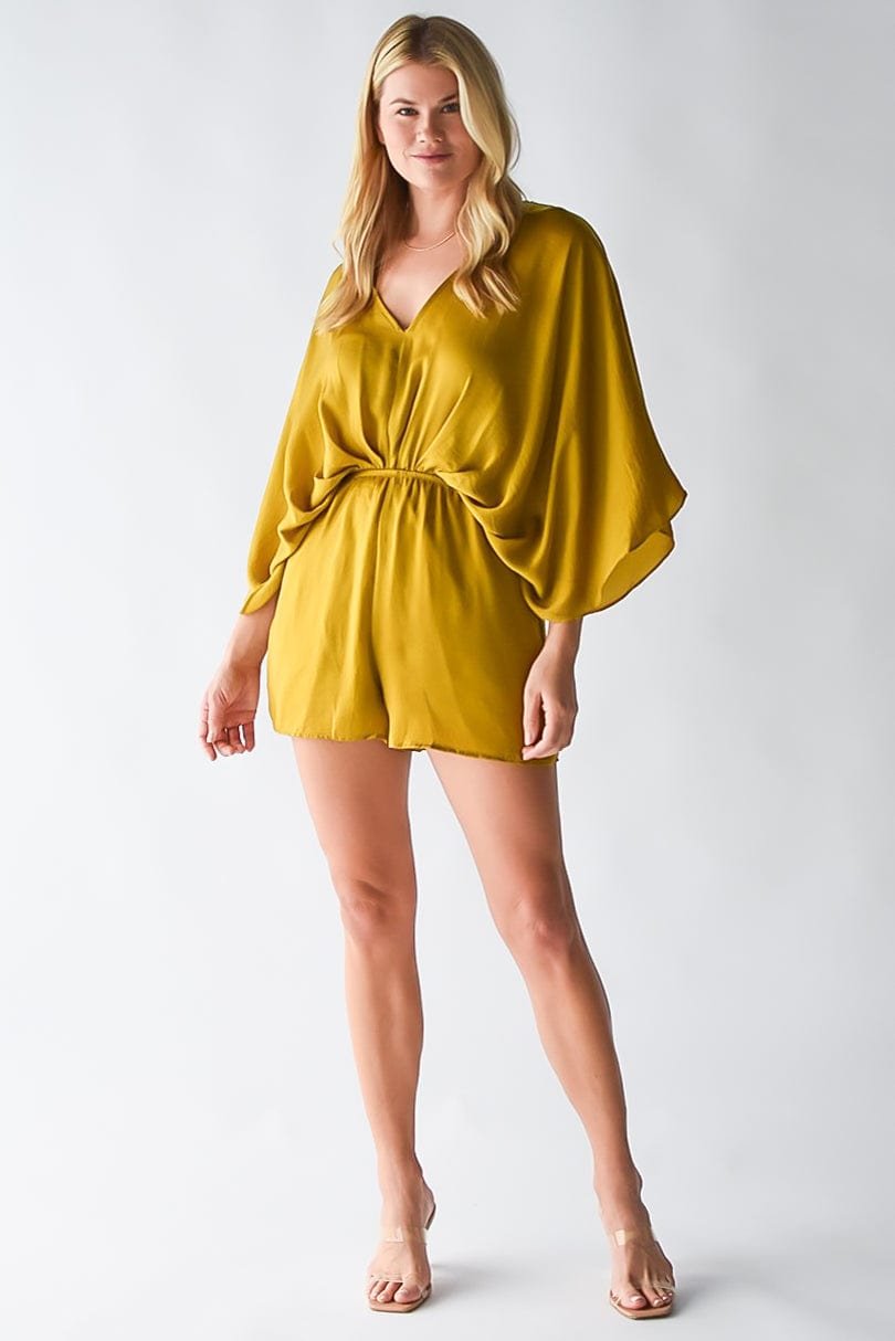 slim fit dress slacks ZELDA SKIRTED ROMPER, GOLD METALLIC TREASURE BOX SEQUIN KNIT – Palm Place