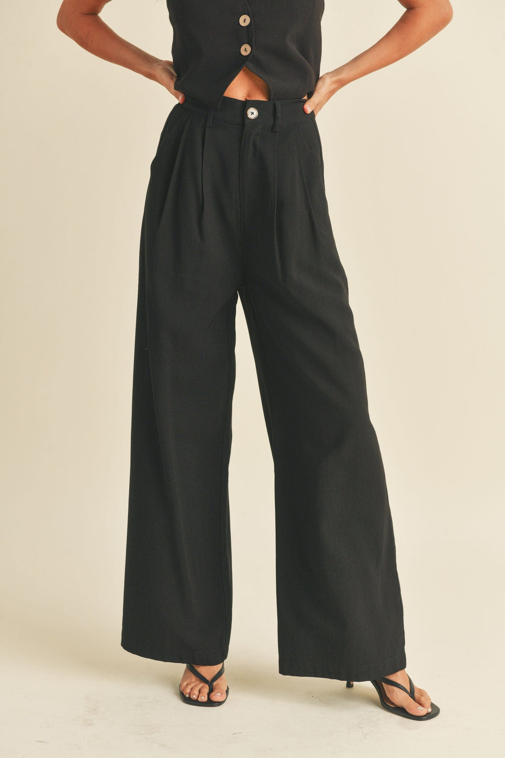 Miou Muse Paige Wide Leg Trouser | Wild Dove Boutique | San Diego,CA