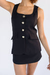 Jaclyn Mini Vest Dress