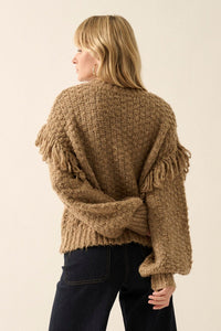 Fall Chapter Crop Sweater by WREN The Label