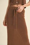 Carmen Knitted Maxi Skirt
