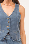 Sofie The Label Jennie Denim Vest