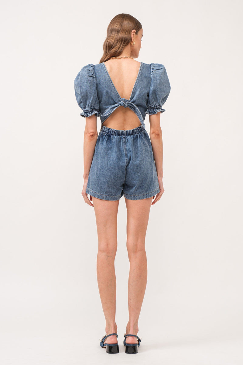 Ellis Denim Romper