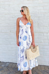 Seashell Shore Maxi Dress