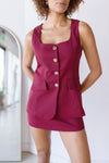 Jaclyn Mini Vest Dress