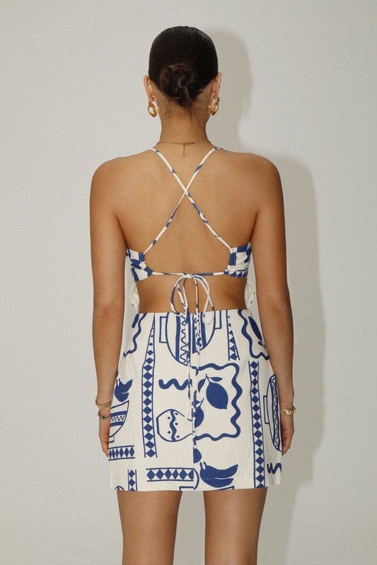 Greek Islands Mini Dress