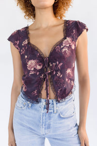 Nessa Tie Front Top