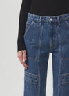 Cooper Relaxed Straight Cargo Jean in Regulation by AGOLDE