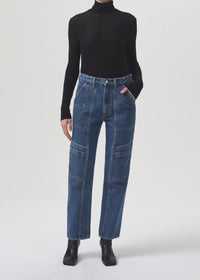 Cooper Relaxed Straight Cargo Jean in Regulation by AGOLDE