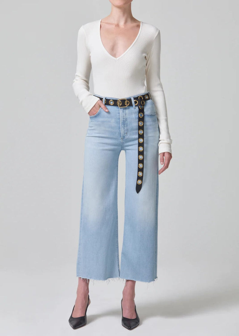 Lyra Wide Leg Crop Jean