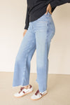 Lyra Wide Leg Crop Jean