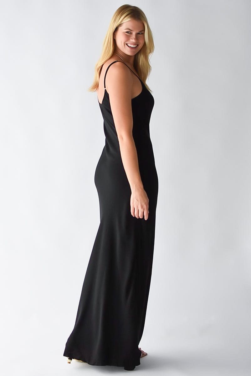 Goldyn Maxi Slip Dress Black | Wild Dove Boutique | San Diego, CA S/M / Black