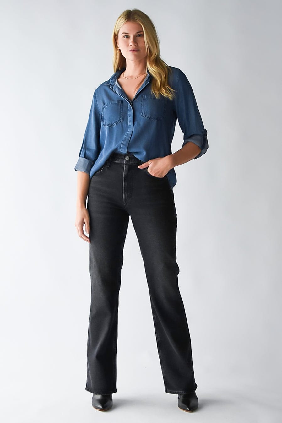 Riley Button Down – Wild Dove Boutique