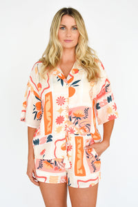 Tallulah Vacay Oversized Button Down