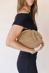 Golden Nights Crossbody Clutch