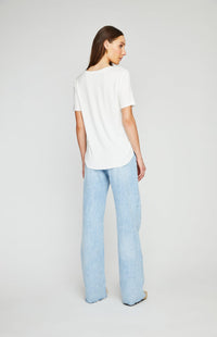 Gentle Fawn Lewis Tee in White