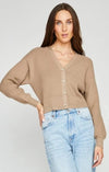 Orville Cardigan in Loden Tan by Gentle fawn