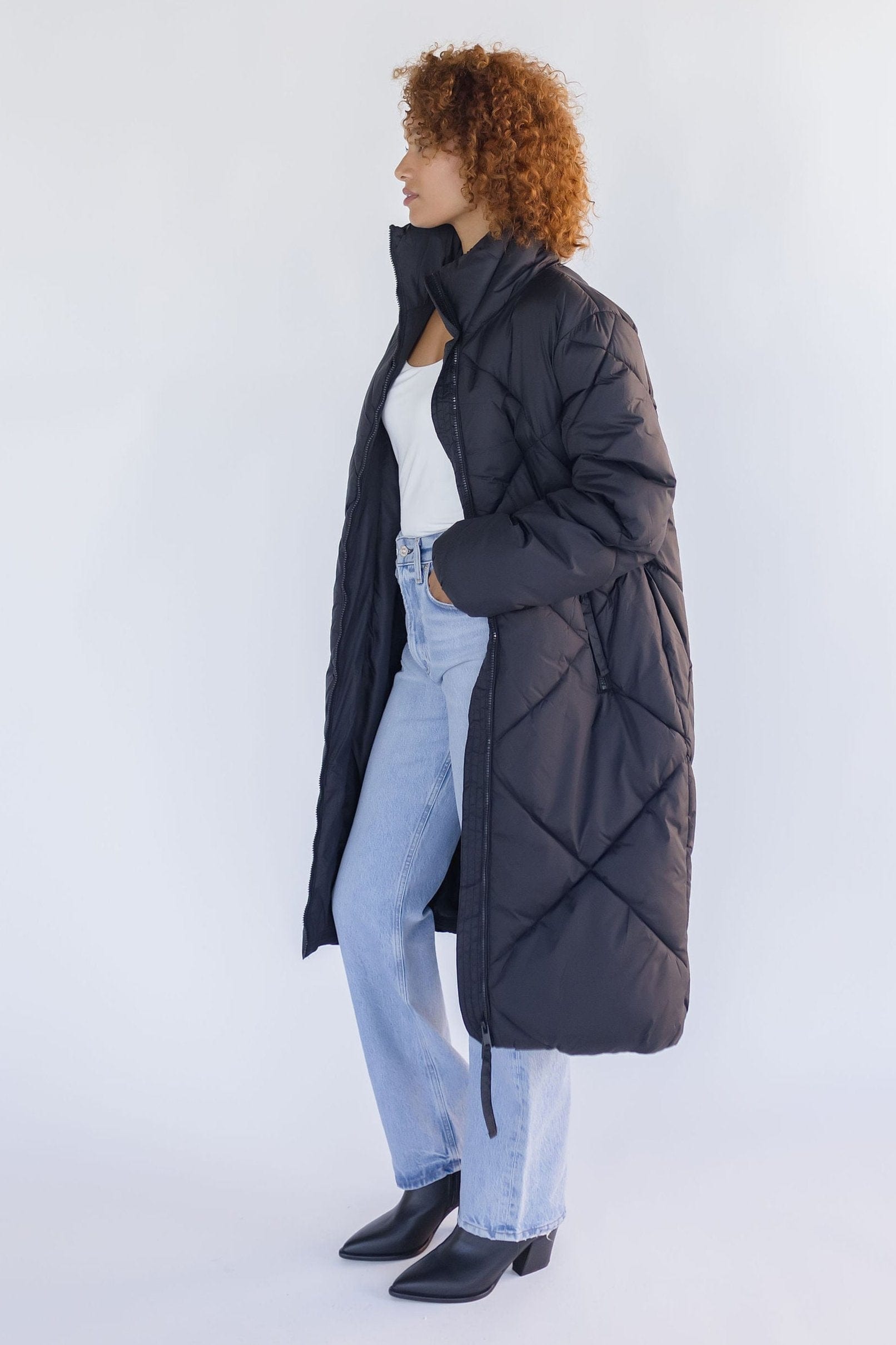 B.Young Bomina Long Puffer Jacket | Wild Dove Boutique | San Diego,CA
