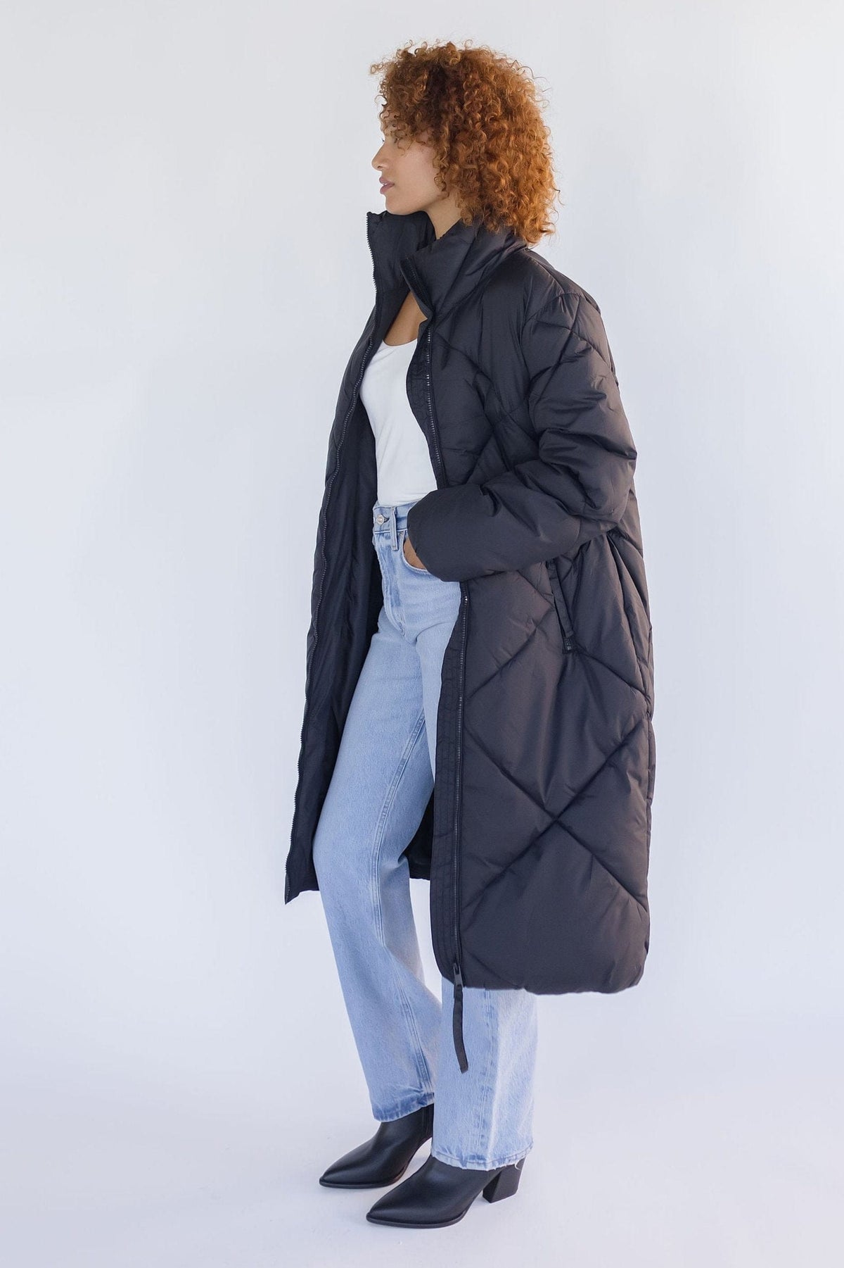 B.Young Bomina Long Puffer Jacket | Wild Dove Boutique | San Diego,CA