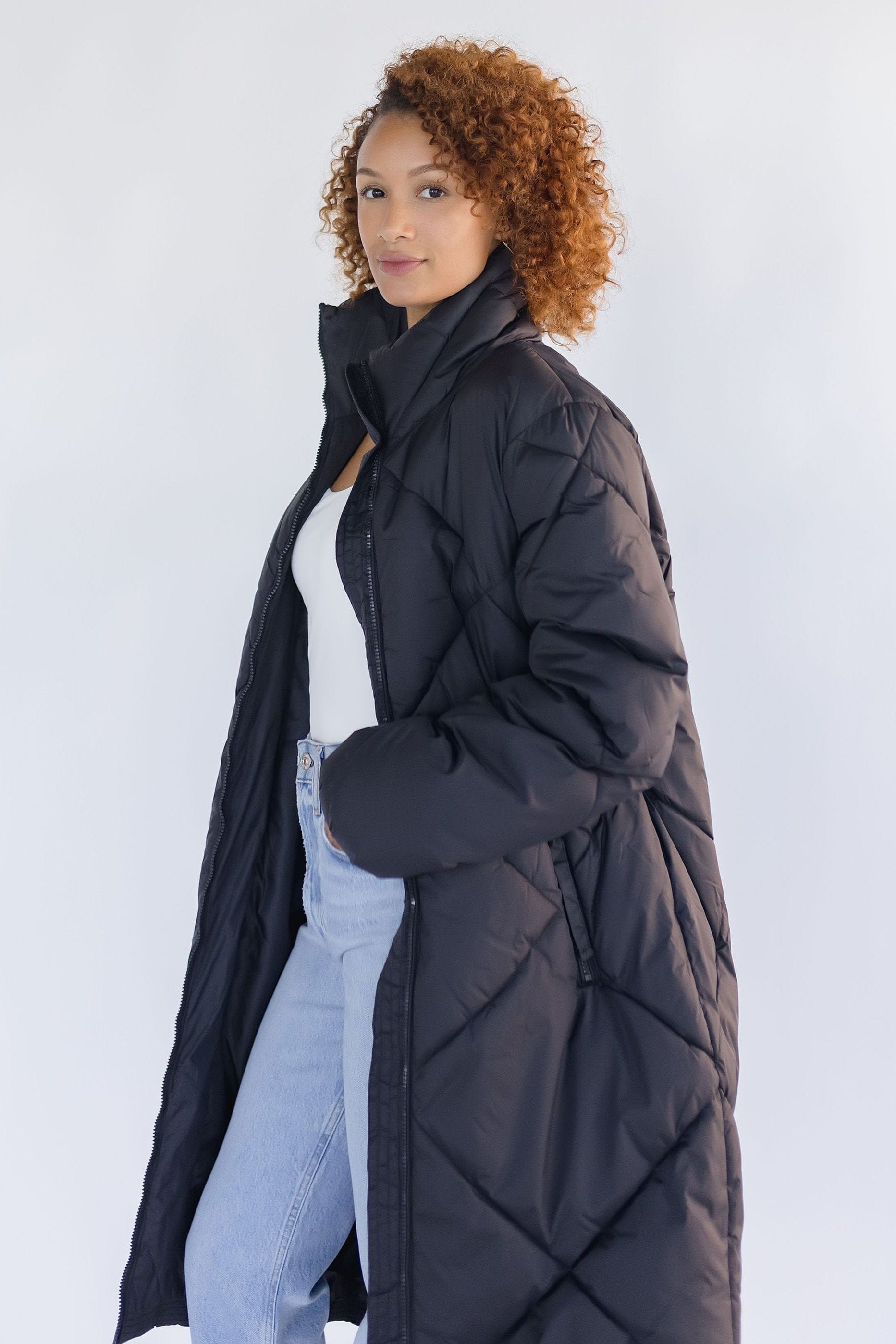 B.Young Bomina Long Puffer Jacket | Wild Dove Boutique | San Diego,CA
