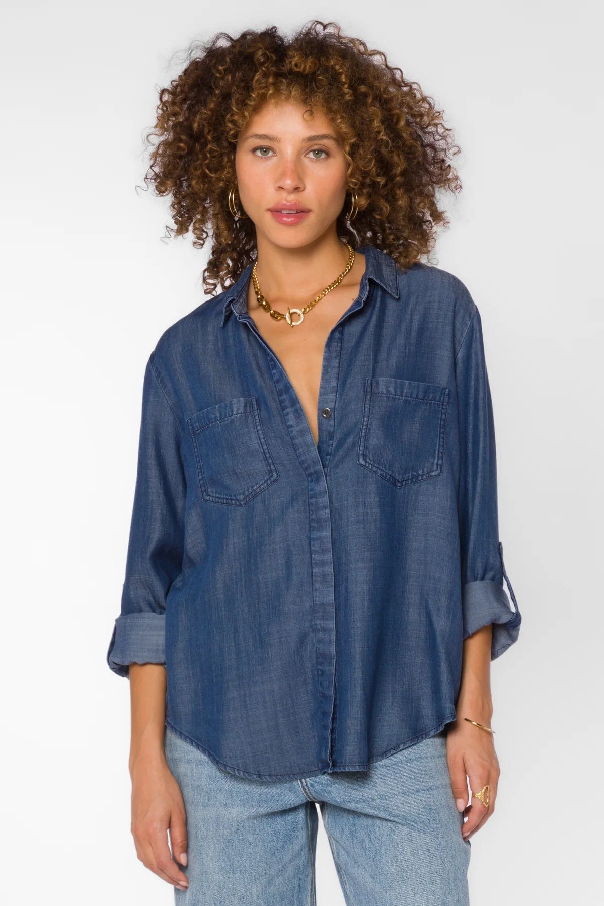 Riley Button Down – Wild Dove Boutique