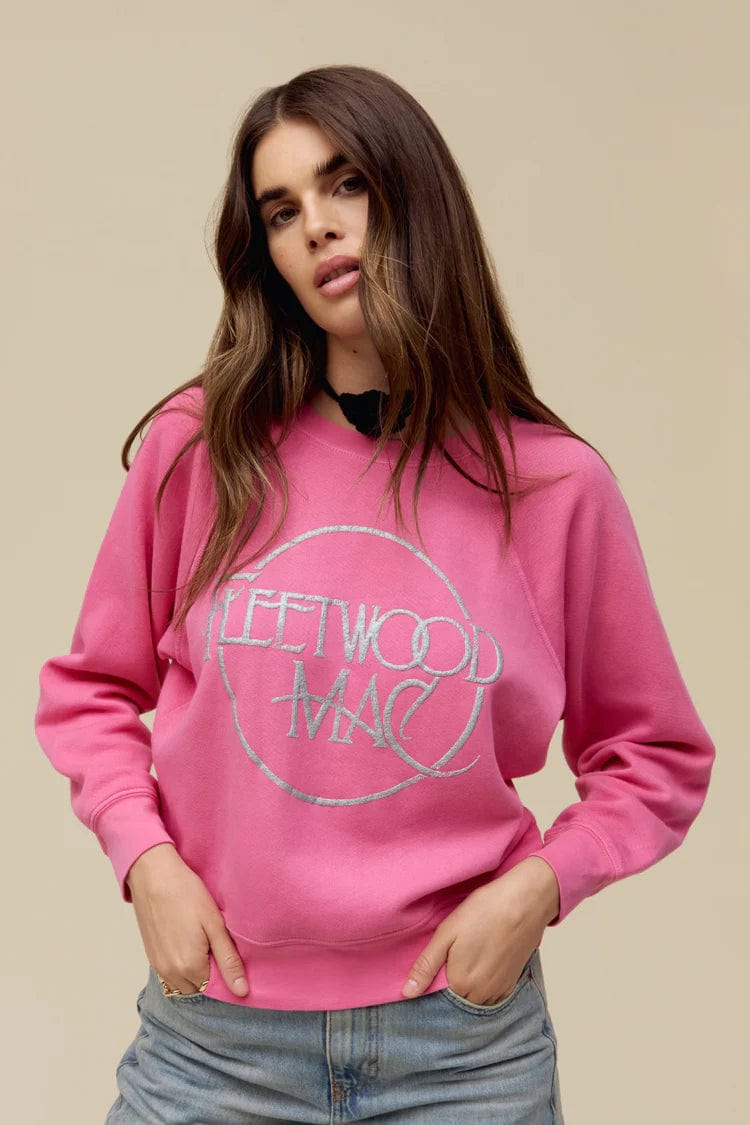 Daydreamer LA Fleetwood Mac Circle Logo in Pink