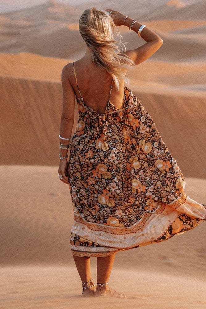 Spell Hibiscus Lane Strappy Maxi Dress | Wild Dove Boutique | San Diego,CA Spell Hibiscus Lane Strappy Maxi Dress | Wild Dove Boutique | San Diego,CA