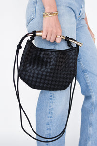 Sardine Mini Intrecciato Crossbody Bag