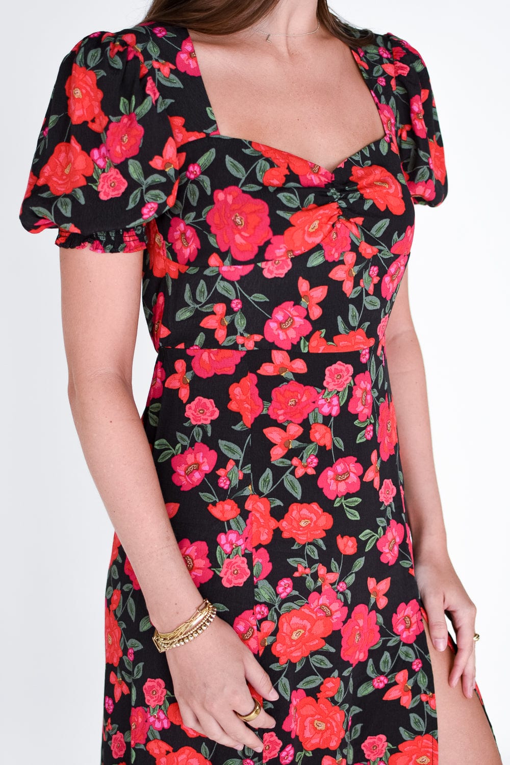 Large / Black Floral Large / Black Floral