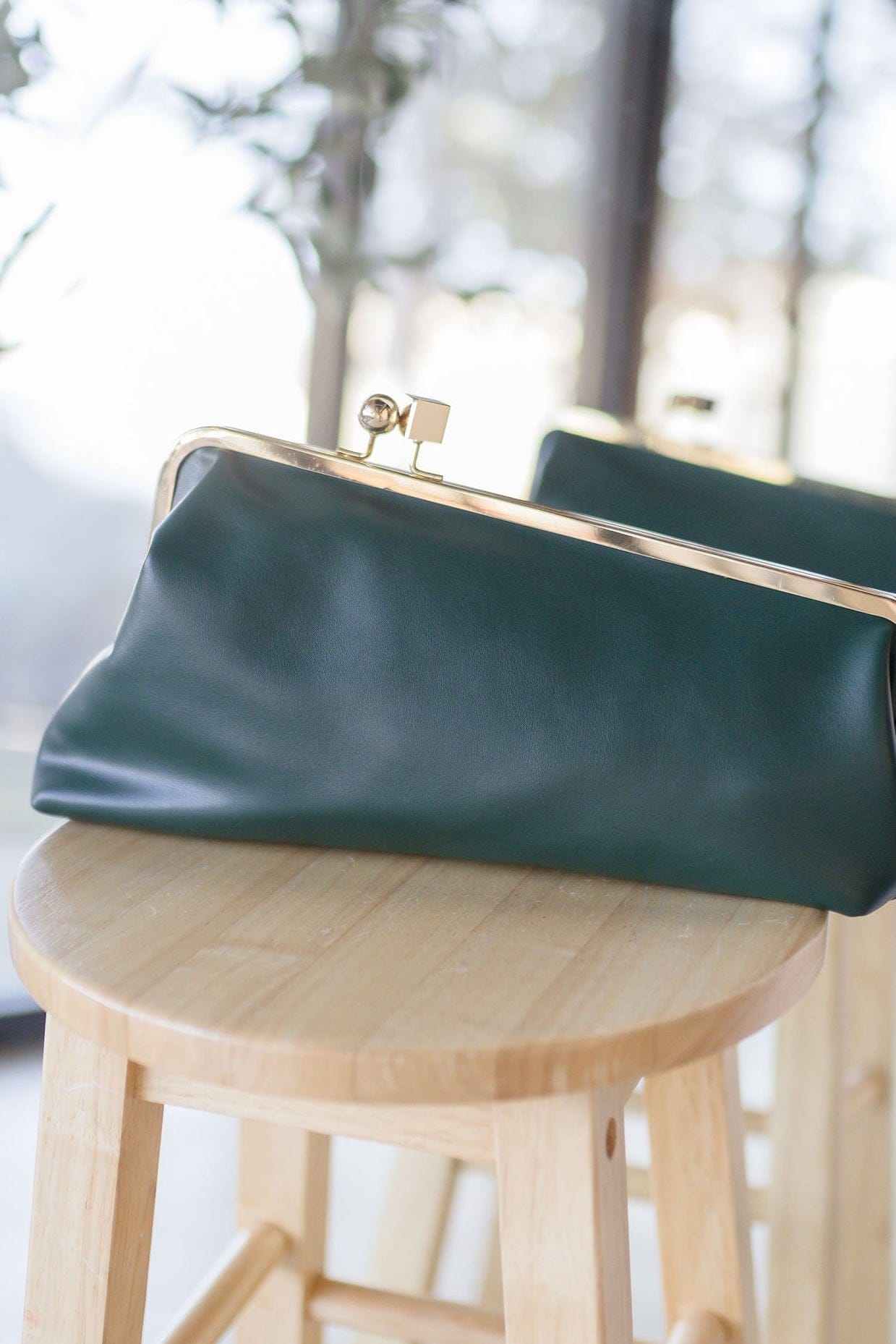 Gia Asymmetrical Clutch Crossbody