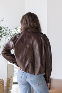 Mock Neck Bomber Jacket