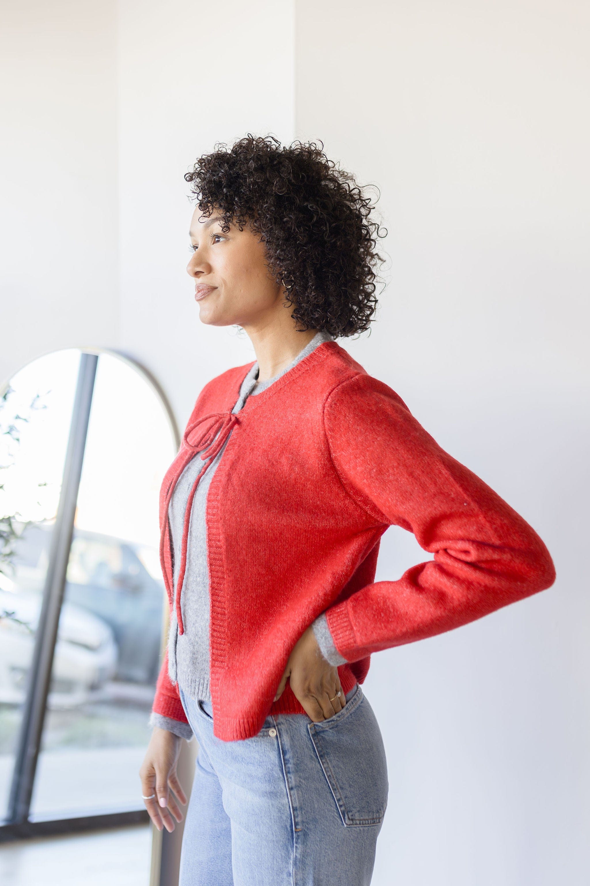 Tallis Double Layered Cardigan