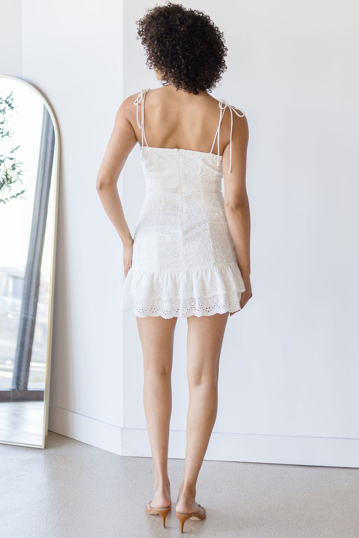 astr the label dress lace Donne Floral Lace Midi Dress