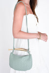 Sardine Mini Intrecciato Crossbody Bag