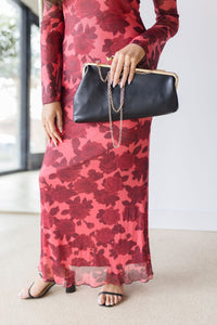 Gia Asymmetrical Clutch Crossbody