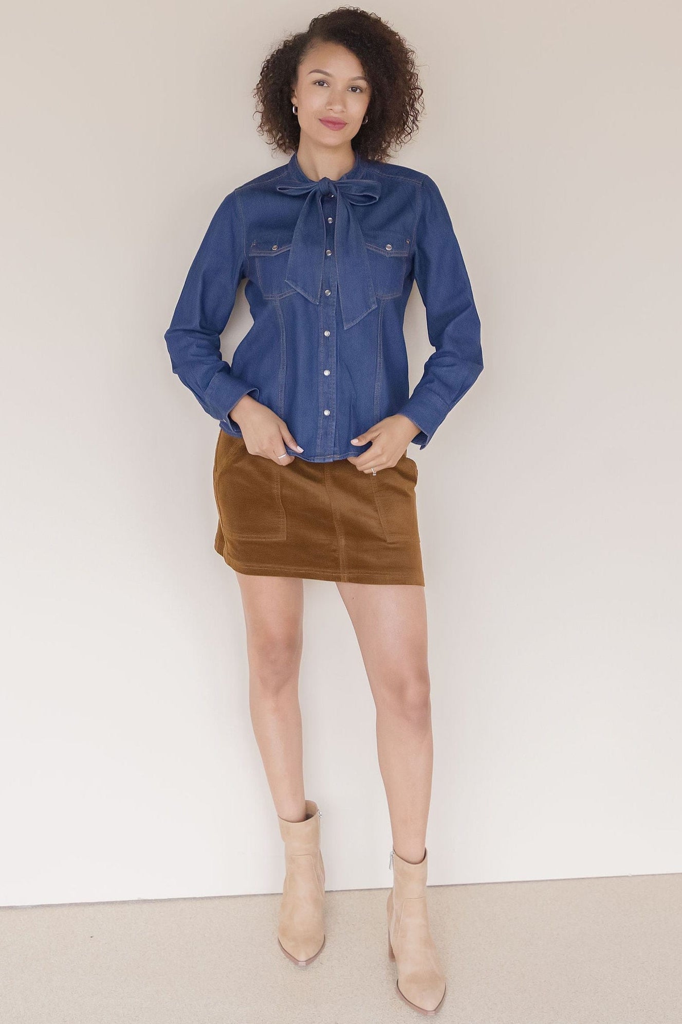 Trixie Denim Button Down Trixie Denim Button Down