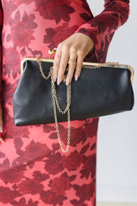 Gia Asymmetrical Clutch Crossbody