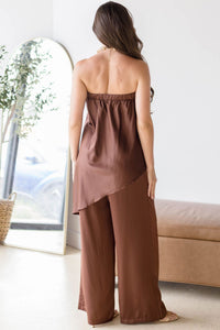 Kenzie Satin Pull On Pant