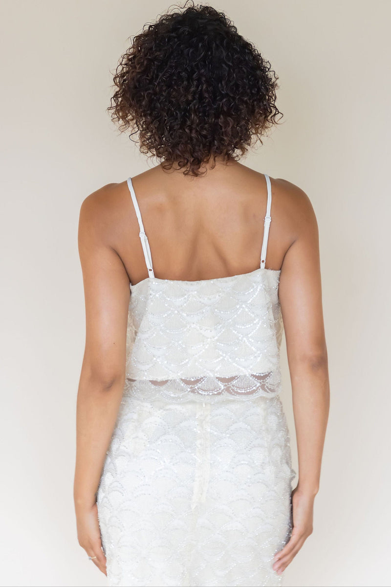 Sabrina Sequin Crop Top Sabrina Sequin Crop Top