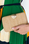 Seashell Woven Crossbody