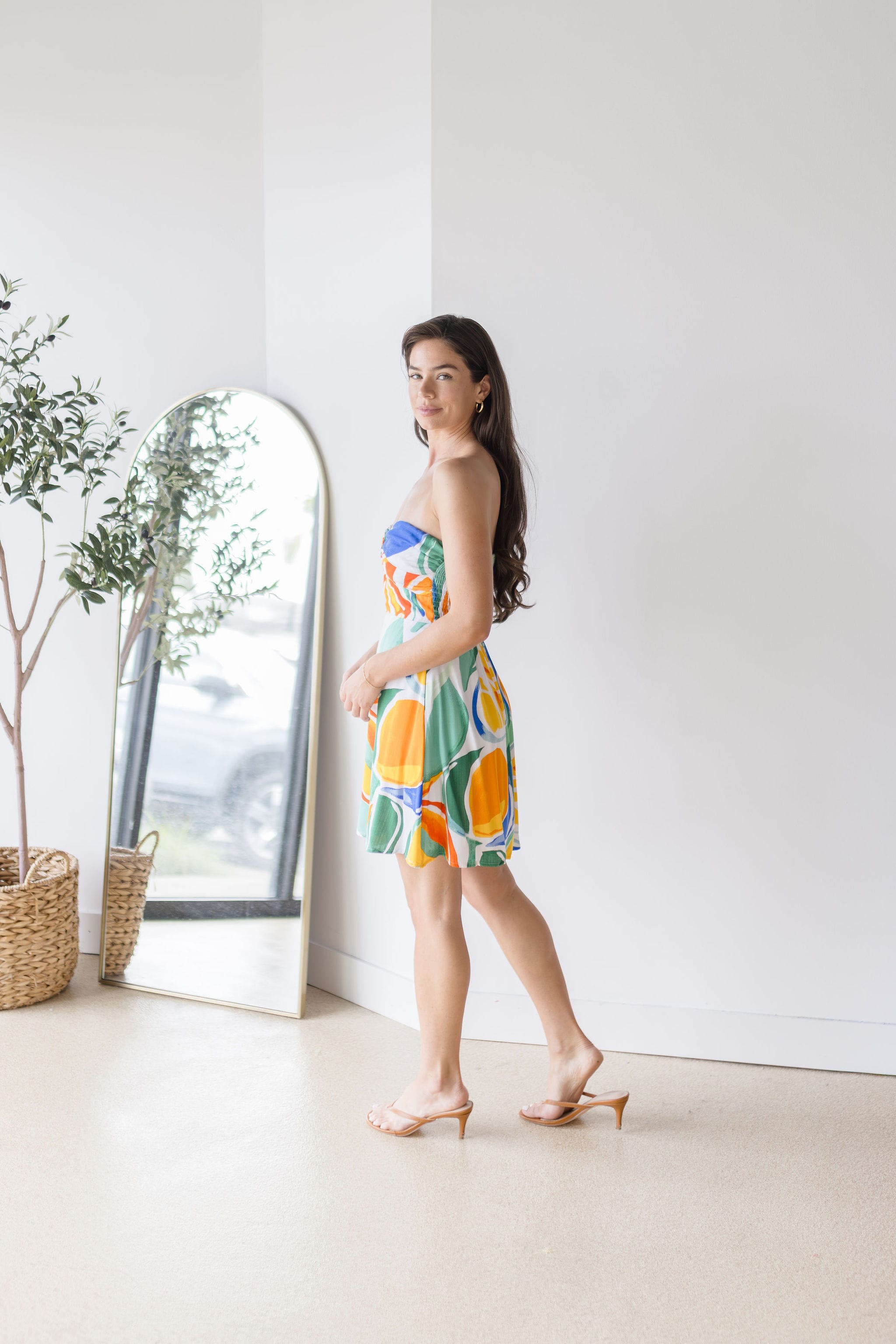 Niesa Strapless Mini Dress
