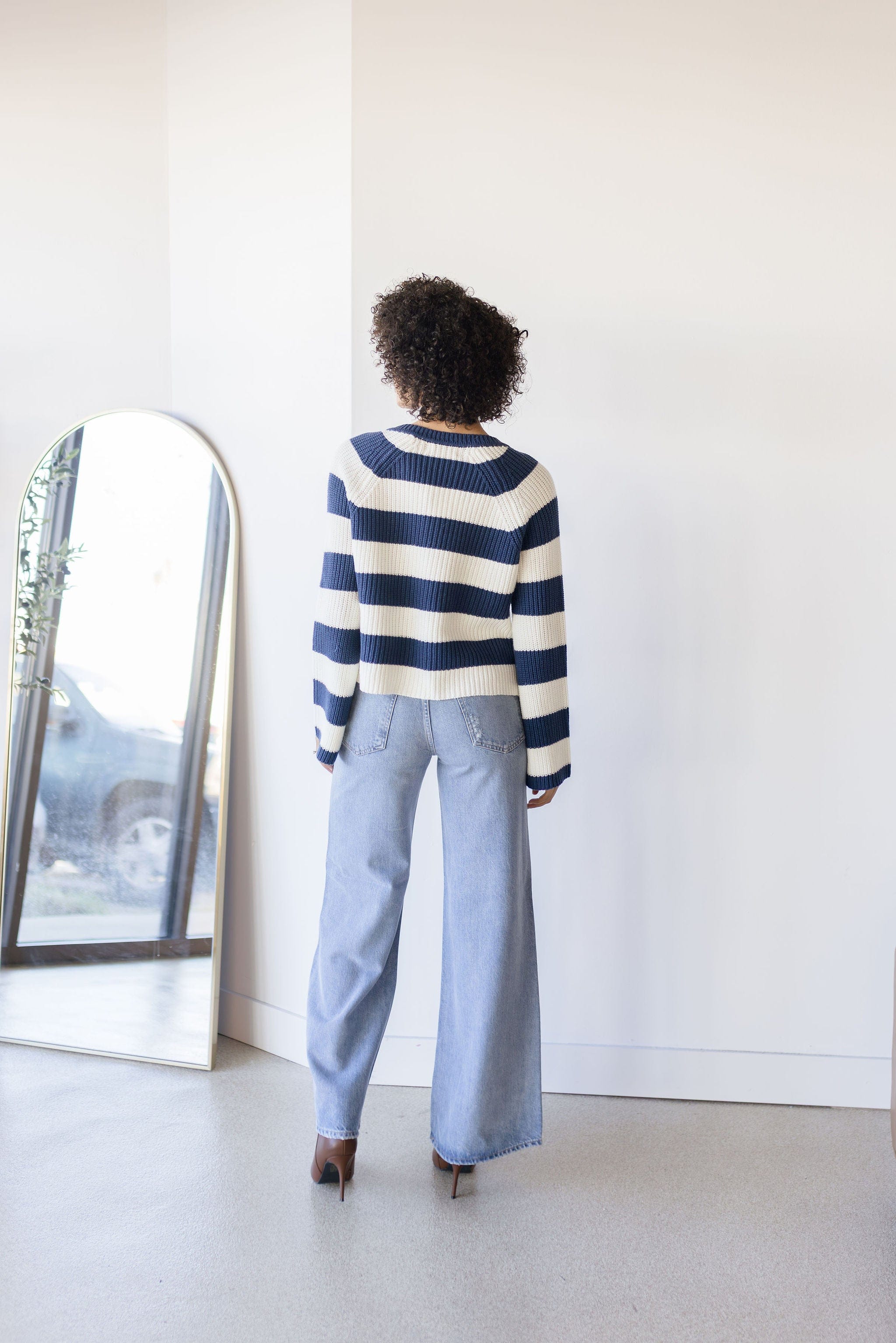 Sapphire Stripe Sweater