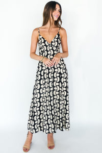 Cameron Abstract Maxi Dress