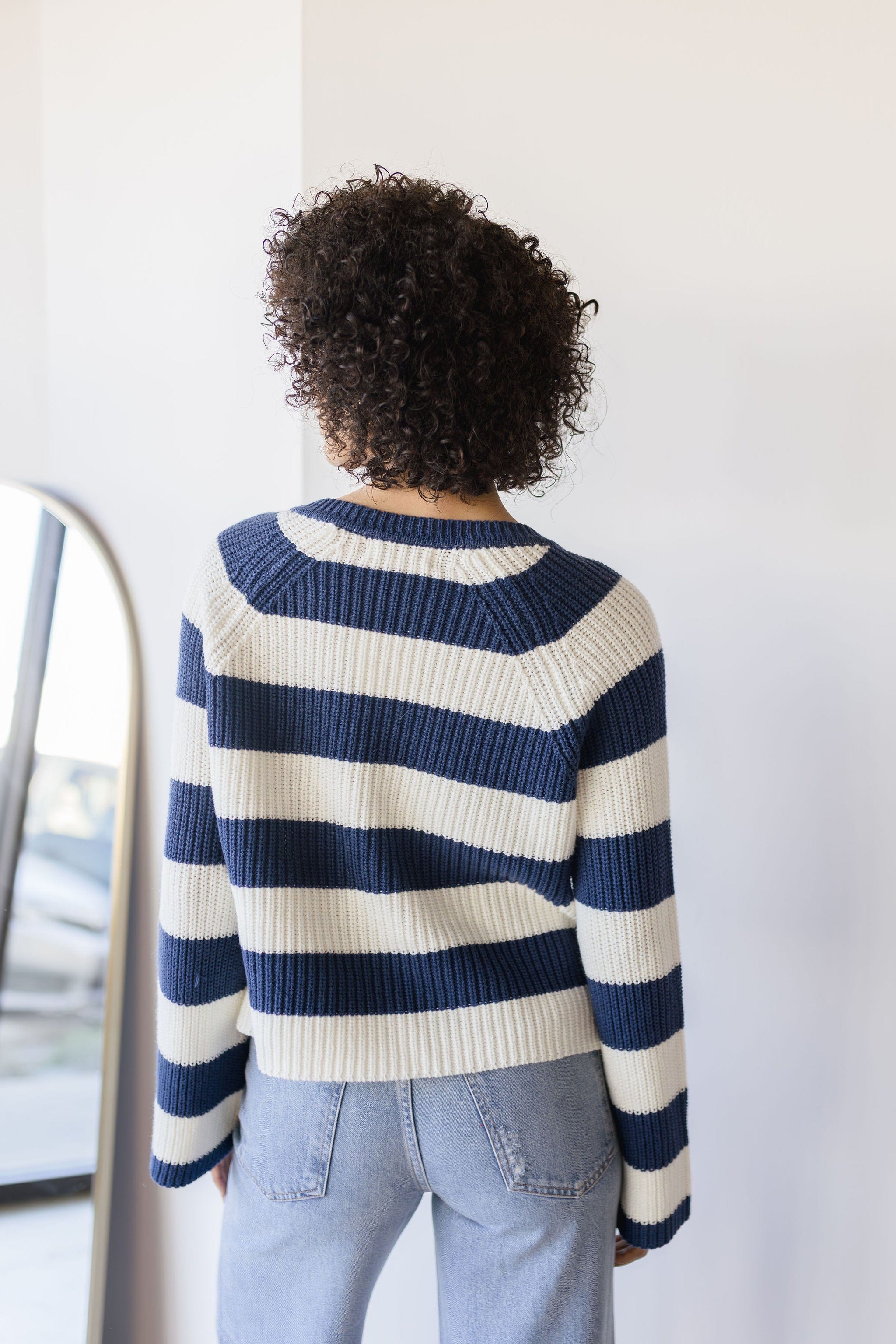 Sapphire Stripe Sweater