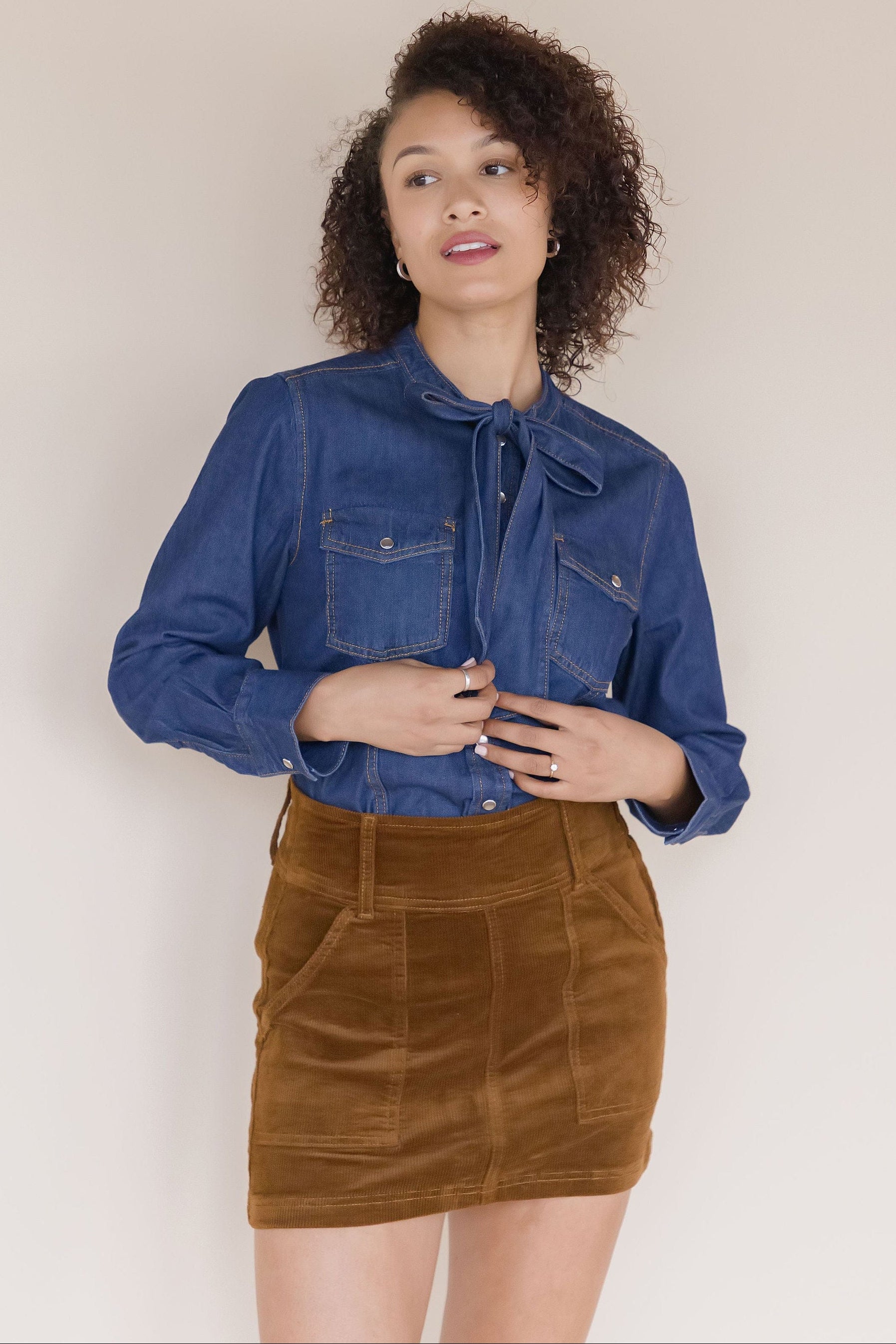 Trixie Denim Button Down Trixie Denim Button Down