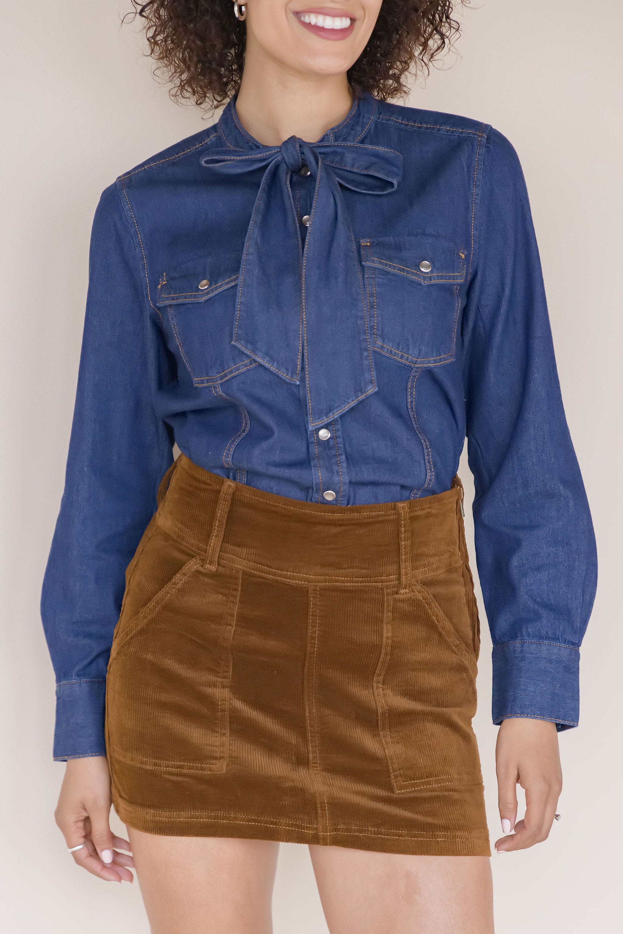 Trixie Denim Button Down Trixie Denim Button Down