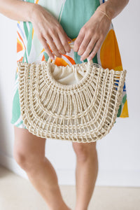 Catalina Straw Ring Tote