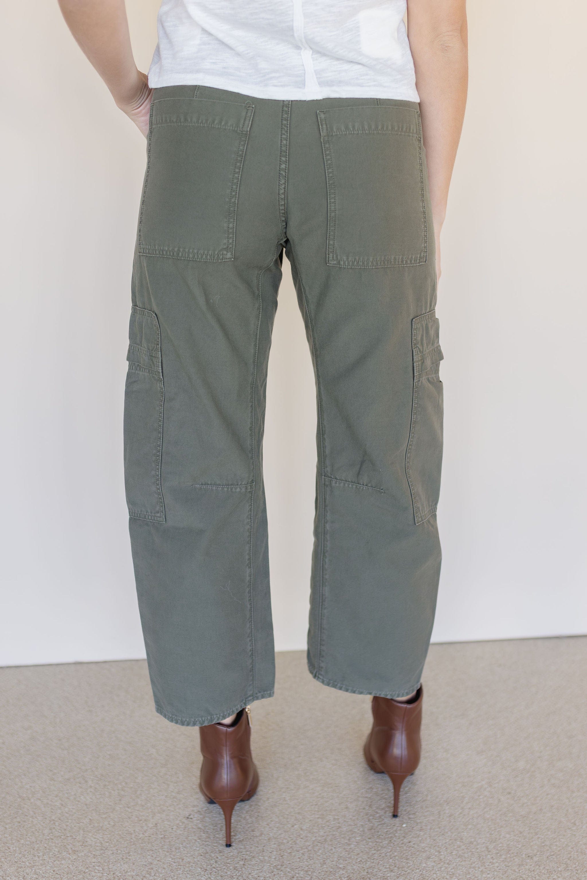 Marcelle Low Slung Cargo Jean