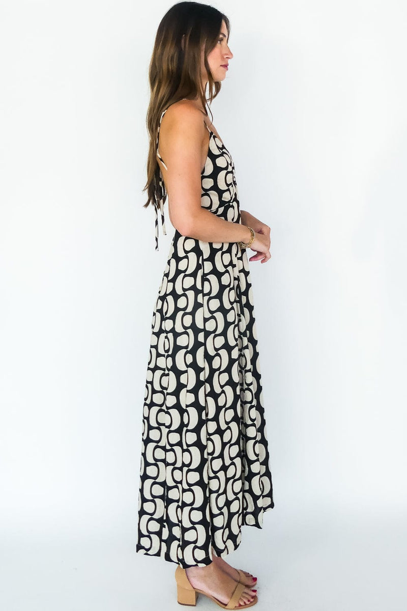 Cameron Abstract Maxi Dress